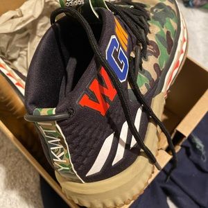 Green Camo Basketball Sneakers 350 yeezy Boost!